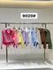 WANWAN Ladies Long Sleeves Crop Shirts